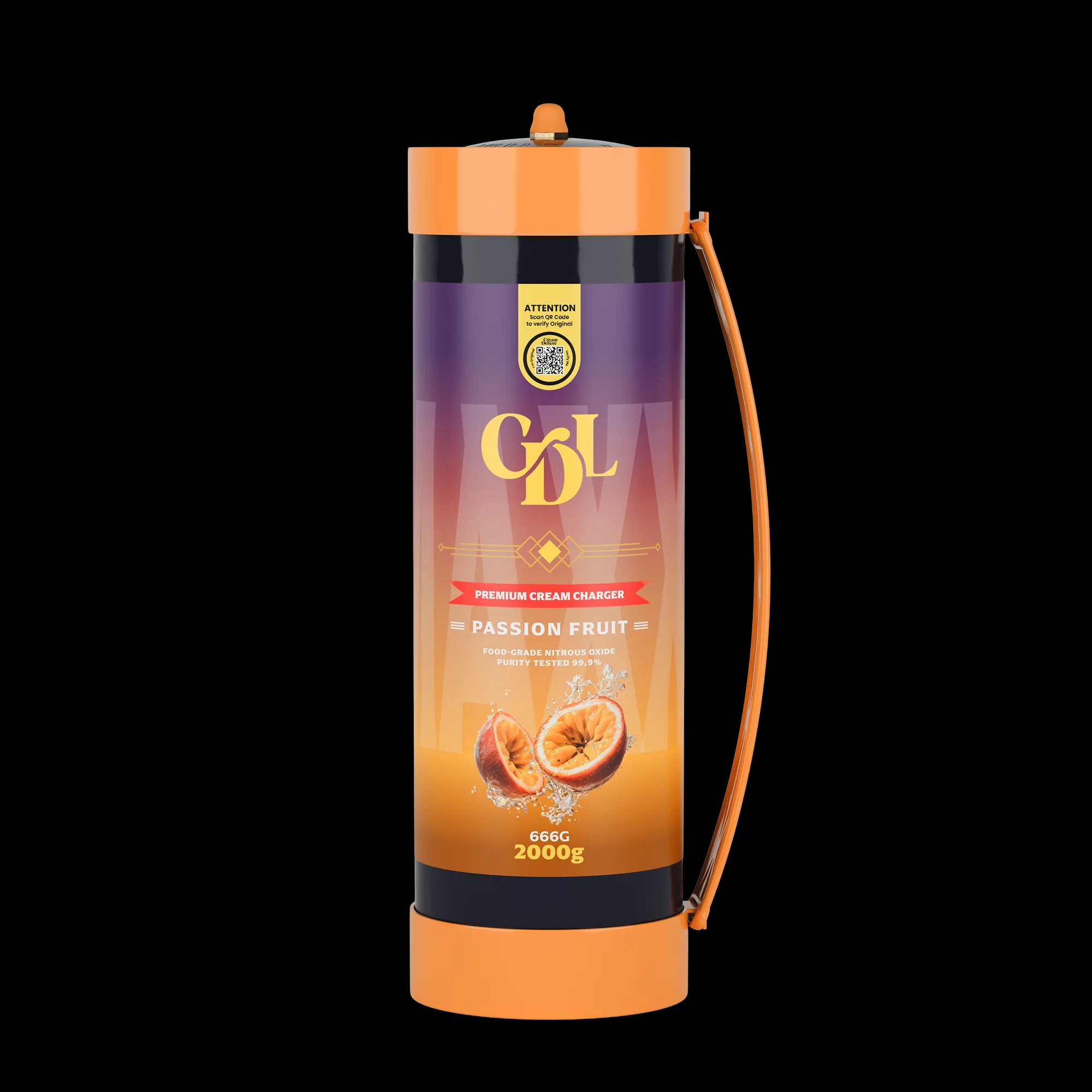 Cream Deluxe Maxxi Passion Fruit Cream Deluxe Maxxi Passion Fruit