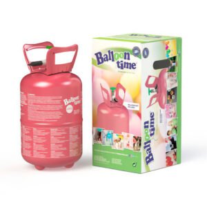 Balloon Time Helium Balloon Kit with Portable Helium Gas Tank Inflator