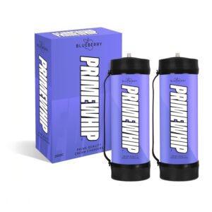PrimeWhip Food-Grade Cream Charger XL 2000G Blueberry