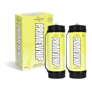 PrimeWhip Food-Grade Cream Charger  XL 2000G Lemonade