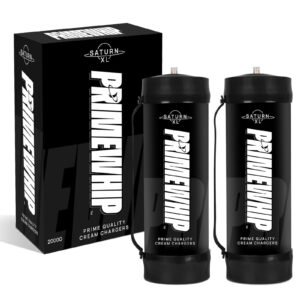 PrimeWhip Food-Grade Cream Charger  XL 2000G Saturn (Unflavored)