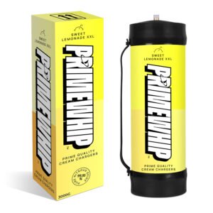 PrimeWhip Food-Grade Cream Charger  XXL 3000G Sweet Lemonade