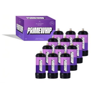 PrimeWhip Food-Grade Cream Charger  320G  Blueberry Blast