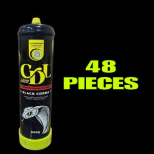 Cream Deluxe Black Cobra (48 Pieces)