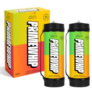 PrimeWhip Food-Grade Cream Charger – XL 2000G Mexican Mango